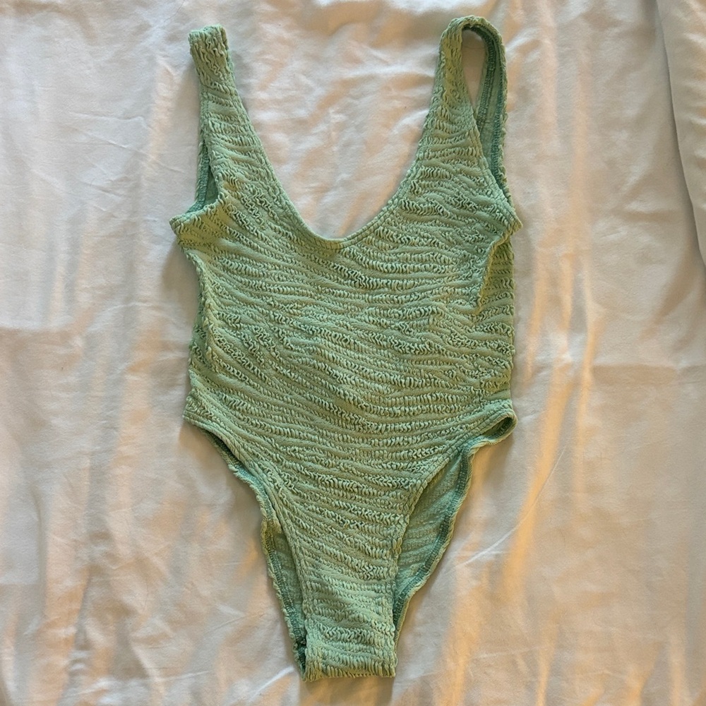 NWT- Bond-eye Light Green One piece swim
